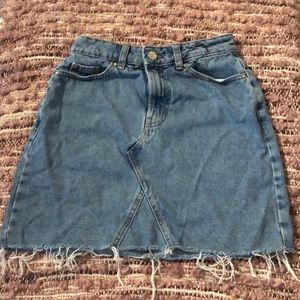 Denim Co Jean mini skirt